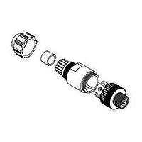 Molex 1200750018 Straight 3P MALE DUAL KEYWAY PG9