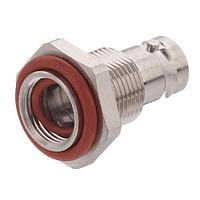 Radiall R141323000W Connectors BNC / STRAIGHT BULKHEAD JACK PANEL SEAL REAR MOUNT CLAMP TYPE - CABLE 2/50 S