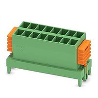 PHOENIX CONTACT 1016519 Pluggable Terminal Blocks PCB direct plug  nominal cross section: 1.5 mm  color: green  nominal current: 8 A  rated voltage (III/2): 160 V  contact surface: Tin  Number of potentials: 16  Number of rows: 2  Number of positions per row: 8  number of connections: 16  product ra