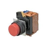 Omron Automation and Safety A22NN-BPM-NBA-G100-NN Safety Switches Pshbutn nonlit plstic blK NO