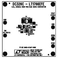Analog Devices DC326C Voltage Regulator - Switching Regulator LT1766EFE - 1.5A, 200kHz High Voltage Bu