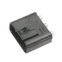 Molex 201842-1040 Headers MultiCat Vert Header 4 Circ BLK Key A