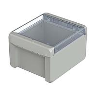BOPLA 96023235 Enclosures, Boxes, & Cases ENCLOSURE, BOCUBE, POLYCARB V0, 151 X 125 X 90MM, RAL 7035