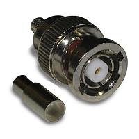 Amphenol RF 112132RP Connectors BNC CRIMP PLUG RG- 174, 316 REV POL