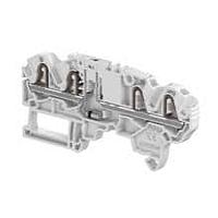 AMP Connectors - TE Connectivity ZK2.5-CH-4P-RL Feed Through Terminal Block Aut SNK PI-Spring