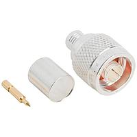 Amphenol RF 082-332 Connectors M39012/01B0008 N-Type Straight Crimp Plug RG-8 RG-213 RG-225 50 Ohm QPL Approved