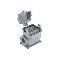 HARTING 19300060297 Housings SURFACE MOUNTING HSG HAN 6B 2 SIDE ENTRY