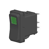 Carling Technologies VMD2A601-1LZ00-000 Contura Sealed Rocker Switch VMD2A601-1LZ00-000