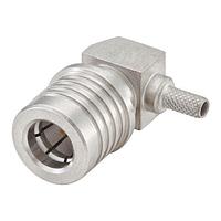 Rosenberger 28S263-303N5 Cable Connectors QMA Right Angle Plug