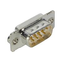 HARTING 09670091615 D-Sub Connectors - Standard Density D-Sub 9pin male solder cup turned contacts PL2, w/ M3 nut