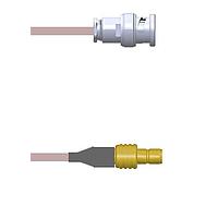 Amphenol Custom Cable Q-0I03J0001120i RF Cable Assemblies BNC-SP/SMB-SJ G178 120I