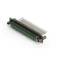 EDAC 628-M37-623-GT4 D-Sub Connectors - Standard Density Vertical Machined D-Sub Connector