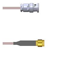 Amphenol Custom Cable Q-0J0680005011i RF Cable Assemblies BNC-SP/SMA-SP G316 11I