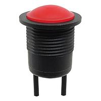 Dailywell PMD16-P2106D-L001 Low Profile Pushbutton Switch Low Profile24VDC/2ANon-Illuminated,SPDTOFF-(ON)Wire,IP67,White