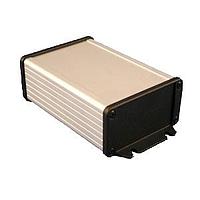 Hammond Manufacturing 1457K1202 PC Board w/Flanged Ends 4.8x1.8x3.3" Clear