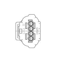 AMP Connectors - TE Connectivity 2822360-1 Automotive Connectors 070 EJ-2 PLUG HSG ASSY 2P GRAY