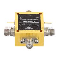 FairviewMicrowave FMSW2018, SMA PIN Diode Switch SPDT (50 Ohm, 2GHz - 26.5 GHz, +27 dBm, SMA Female)