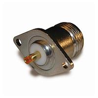 Amphenol RF 172323 Connectors N PANEL RECEPTACLE 2 HOLE FLANGE