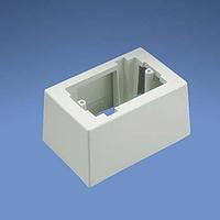 Panduit JB1DIW-A Power Rated Surface Mount Box Sngl Gang Low Volt 1-piece Deep Out