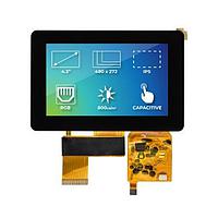Riverdi RVT43HLTNWC00 TFT LCD Display Modules RGB,UxTouch, ILI2132 ,Air Bonding, uxTouch, Anti-UV ink,