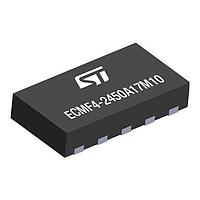 STMicroelectronics ECMF4-2450A17M10 Common Mode Filter With ESD Protection Common-mode filter ESD protection for high-speed serial interfaces