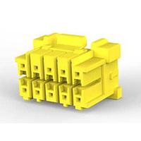 AMP Connectors - TE Connectivity 4-1971905-5 Wire Housings GI CONN 3.3 PLUG HSG 10P