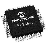 Microchip Technology KSZ8851SNLI Ethernet Controllers 10/100 Controller w/ SPI Bus I/F