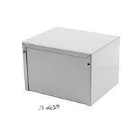 Hammond Manufacturing 1411P Utility Utility Enclosure - 6.0 x 5.0 x 4.0" - Aluminum Gray