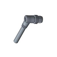 Amphenol LTW 12-05AMIM-SR7A02 Sensor Cables / Actuator Cables M12 Circular Metric Connector, I Code, Metal, 4A, 05 pins, Male Connector, Female (Power) + Male (Signal) Contact, Right Angle, Screw Thread, Overmolded, Length 2000mm, IP67 Mated