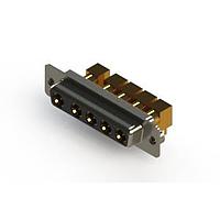 EDAC 630-5W5-240-5TA Mixed Contact D-Sub Connectors Right-angle Power Combo D-Sub Connector