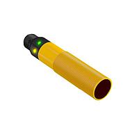 Banner Engineering S18SP6LPQ Photoelectric Sensors EZ-BEAM S18 Series: Polarized Retro; Range: 2 m; Input: 10-30 V dc; Output: Complementary PNP; 4-pin M12 Integral QD