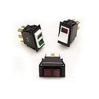Carling Technologies LTILA71-6S-WH-RC-WBL/125N Rocker Switches LTILA716SWHRCWBL/125N