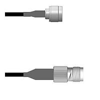 Amphenol Custom Cable Q-2N04J0008010i RF Cable Assemblies N-SP/TNC-SJ RG58 10I