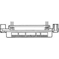 AMP Connectors - TE Connectivity 5552224-1 Receptacle RECPT 24P vertical mount