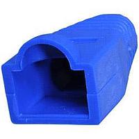AIM-Cambridge / Cinch Connectivity Solutions 32-2900BU Boot RJ45 Modular Plug Round Boot  Blue (50 pc bag)