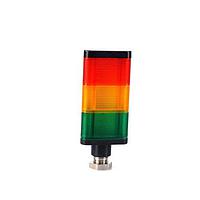 Mallory Sonalert JTC120-RYG-CDL Universal Stacklight With Sound STACK LIGHT 90-120VAC RED/YELLOW/GREEN