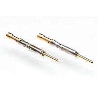 Amphenol SINE Systems MP28W23G5 Contacts Pin Contact, Machined, Size 20, Gold 5u", Wire Range .05 - .08mm , 30-28 AWG