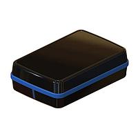 Serpac CX68DBKABL Hand Held CX-68 Series Waterproof Pocket Enclosure with Blue Seal. Three-Piece Design, Polycarbonate Plastic, Integrated Waterproof Seal, IP 65, 66, 67; NEMA 4X, 12, 13 Ratings