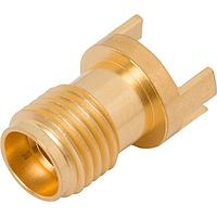 Amphenol SV Microwave 1521-60125 PCB Connectors 2.92mm F Edge Launch Conn .093" PCB Thic