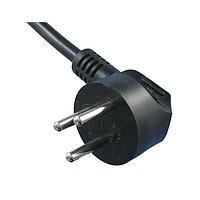 Qualtek Electronics 398001-01 AC Power Cord Int 2.5m 3x1.00 C13 Israel Power Cord