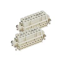 HARTING 09200162815 Inserts Han A16 Pos F Insert S w/Wire Prot 17-32