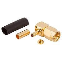 Amphenol RF 901-9872 Connectors R/A PLG 316/174 GLD