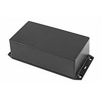 Hammond Manufacturing 1591XXDSFLBK Flanged Enclosure ABS w/Flanged Lid 6x3.2x1.8" Black