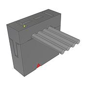 Samtec HCSS-02-S-12.00-01 IDC IDC Socket and Terminal Cable Assemblies, 0.100" Pitch