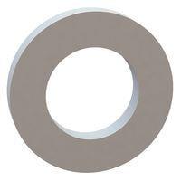 Essentra Components 17W08756 Flat Washer Flat Washer, .500 ID, .875 OD, .125 Thick