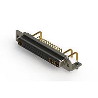 EDAC 630-25W3650-1NB Mixed Contact D-Sub Connectors Right-angle Power Combo D-Sub Connector
