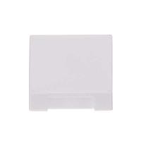 E-Switch 1JWHT Cap 7.5MM SQ White Cap USE W/TL1240NF