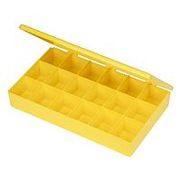 Flambeau M618 Multiple Compartment 18-Compartment Box 10 1/2" x 6 3/16" x 1 9/16" (26.67 x 15.72 x 3.97 cm)