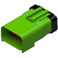 Aptiv 33500118 Automotive Connectors 10 way Male APEX 2.8 Sealed Green CONN