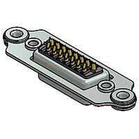 Amphenol CONEC DSS2XSMAB01X Receptacle 15P FML D-SUB SOLD CUP W/FRAME FLT MNT